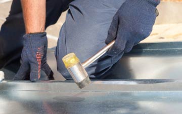 Rhu metal flat roofing repairs