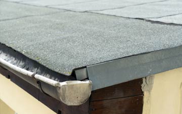 repair or replace Rhu flat roofing?